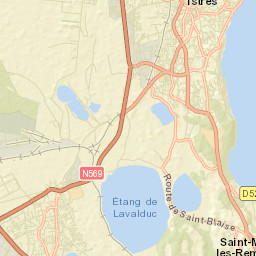 Istres Street Map