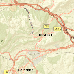 Meyreuil Street Map
