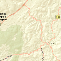 Bras Street Map