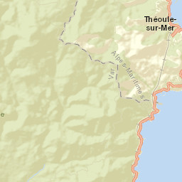 Théoule-sur-Mer Street Map