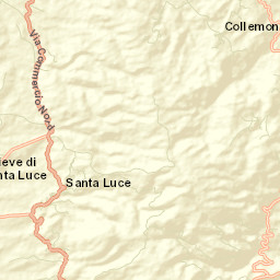Santa Luce Street Map