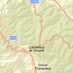 Castellina in Chianti Street Map