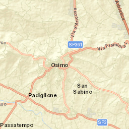 Osimo Street Map