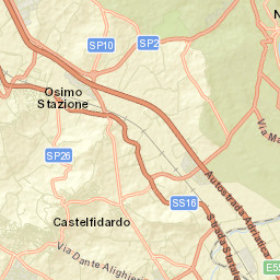 Numana Street Map