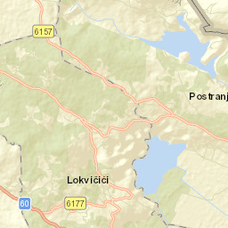 Lokvičići Street Map