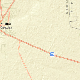 Obshtina Knezha Street Map
