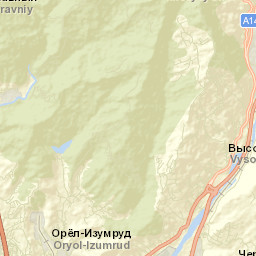 Vysokoye Street Map