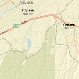 Nartan Street Map