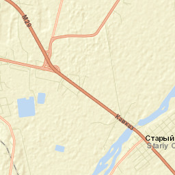 Staryy Cherek Street Map