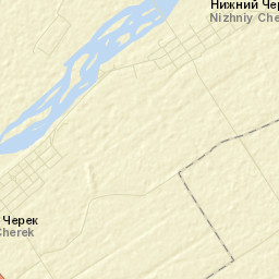 Nizhniy Cherek Street Map
