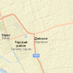 Terek Street Map