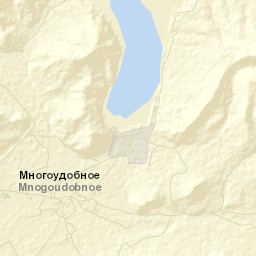Mnogoudobnoye Street Map