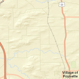 Poynette Street Map