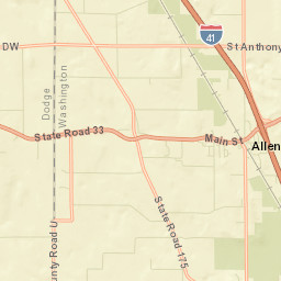 Addison Street Map