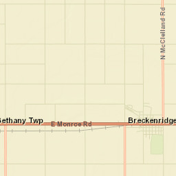 Breckenridge Street Map