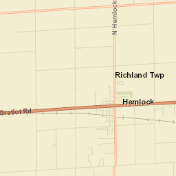 Hemlock Street Map