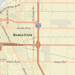Buena Vista Street Map