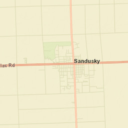 Sandusky Street Map