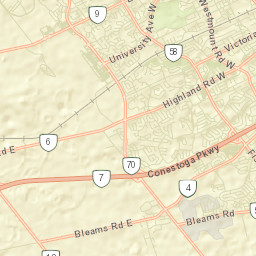 Kitchener Street Map