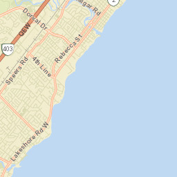 Oakville Street Map