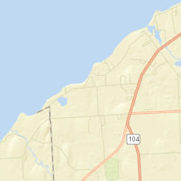 Southwest Oswego New York Street Map