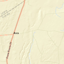 Flint Town New York Street Map