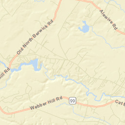 West Kennebunk Street Map