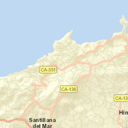 Suances Street Map