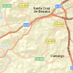 Santa Cruz de Bezana Street Map