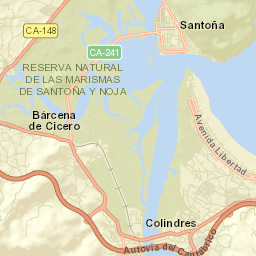 Colindres Street Map