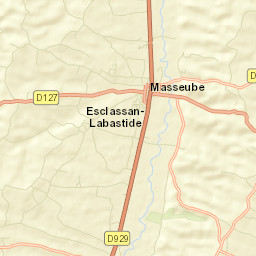 Masseube Street Map
