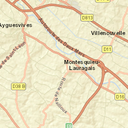 Villenouvelle Street Map