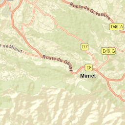 Mimet Street Map
