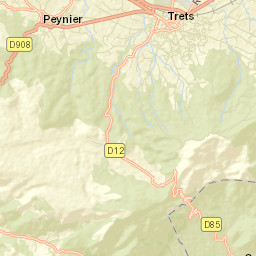 Peynier Street Map