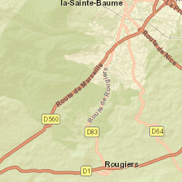 Saint-Maximin-la-Sainte-Baume Street Map