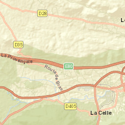 La Celle Street Map
