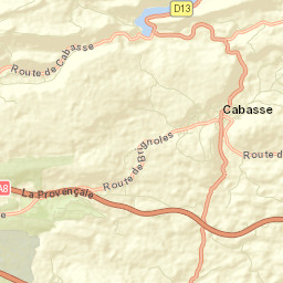 Cabasse Street Map
