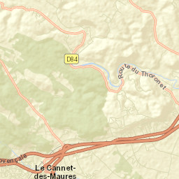Le Cannet-des-Maures Street Map