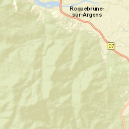 Roquebrune-sur-Argens Street Map