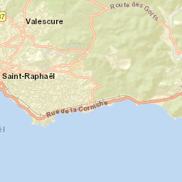 Saint-Raphaël Street Map