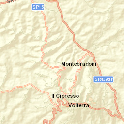 Volterra Street Map