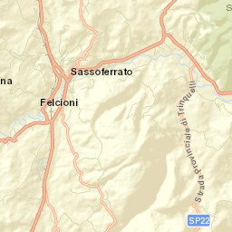 Sassoferrato Street Map