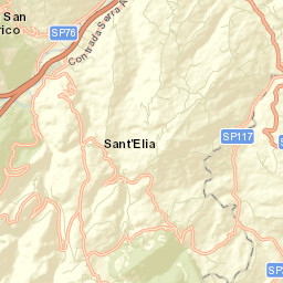 Serra San Quirico Street Map