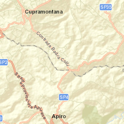 Cupramontana Street Map