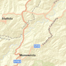 Strada Street Map