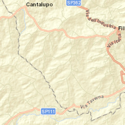 Filottrano Street Map