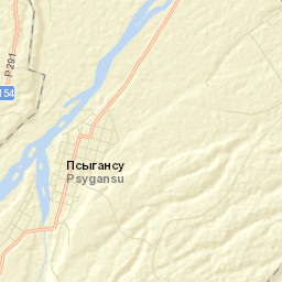 Psygansu Street Map