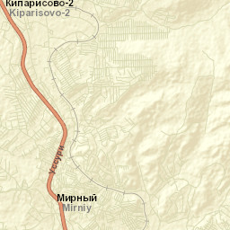 Nadezhdinskiy Rayon Street Map