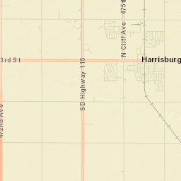 Harrisburg Street Map