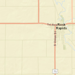 North East Street, Rock Rapids, IA 51246 Street Map